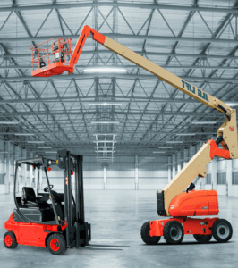Curso de Carretilla elevadora y plataforma elevadora