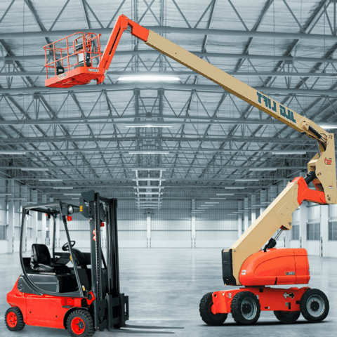 Curso de Carretilla elevadora y plataforma elevadora