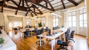 Economía colaborativa en oficina
